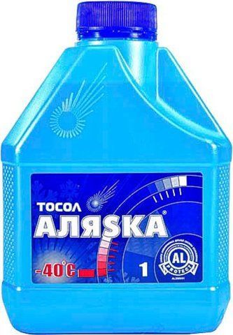 Готовый антифриз АЛЯSКА А-40 синий -40 &deg;C фото