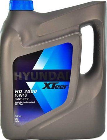 Hyundai XTeer HD 7000 10W-40 5 л, (1051237) моторное масло фото
