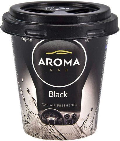 Ароматизатор Aroma Car Cup Gel Black 130 г фото