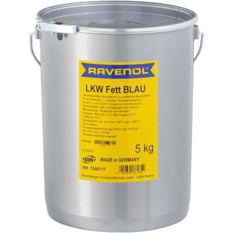 Смазка Ravenol LKW Fett Blau многофункциональная фото