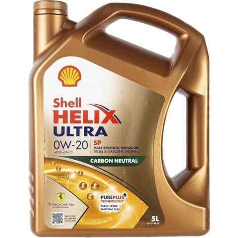 Моторна олива Shell Helix Ultra SP 0W-20 фото