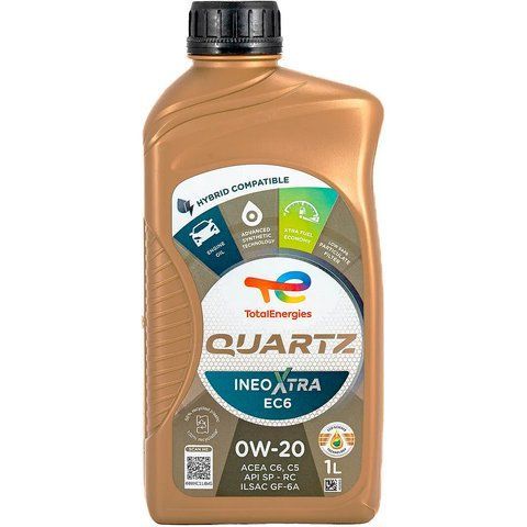 Total Quartz Ineo Xtra EC6 0W-20, 1 л (228343) моторное масло фото