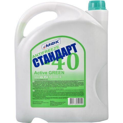 Готовий антифриз МФК Standart Active Green G11 зелений -32 &deg;C фото