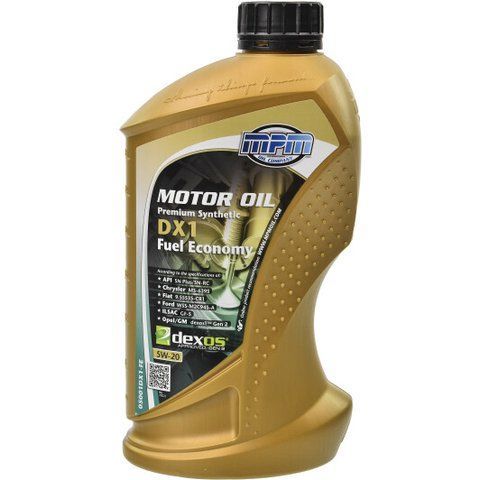 MPM Premium Synthetic DX1 Fuel Economy 5W-20 1 л, моторное масло фото