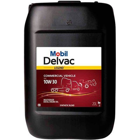 Mobil Delvac Legend Commercial Vehicle 10W-30, 20 л (DELVACLCV10W3020L) моторное масло фото