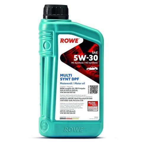 Rowe HC Multi Synt DPF 5W-30, 1 л (20125001099) моторное масло фото