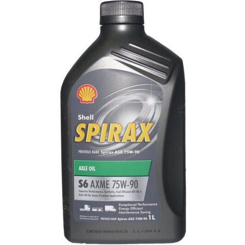 Shell Spirax S6 AXME GL-5 MT-1 75W-90, 20 л (550027906) синтетична трансмісійна олива фото