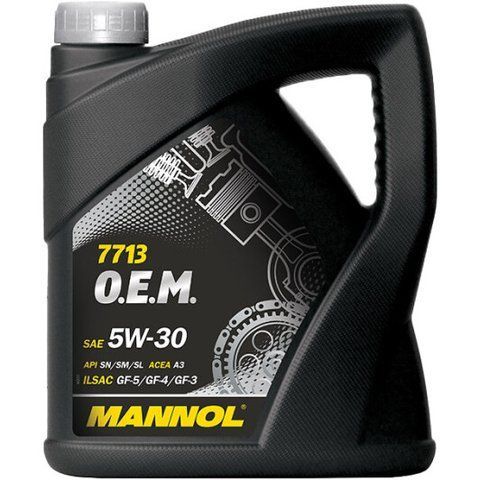 Mannol O.E.M. For Korean Cars 5W-30 4 л, (MN7713-4) моторное масло фото