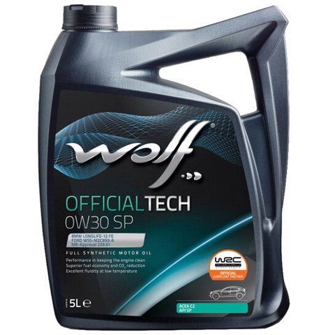 Wolf Officialtech SP 0W-30, 5 л (1049043) моторное масло фото