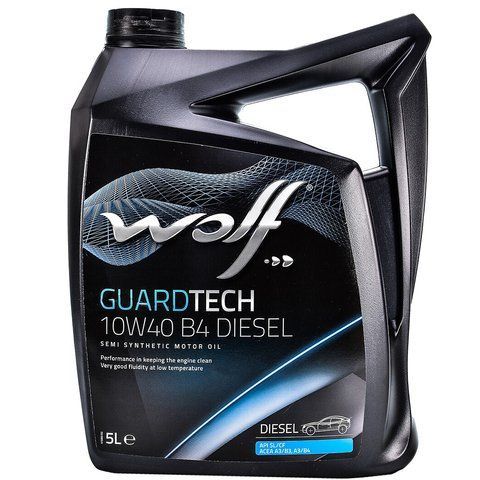 Wolf Guardtech B4 Diesel 10W-40 5 л, (8303913) моторное масло фото