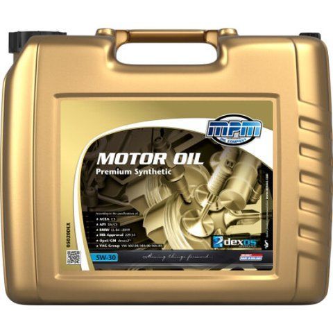 MPM Premium Synthetic GM DEXOS 2 5W-30 20 л, (05020DEX) моторное масло фото