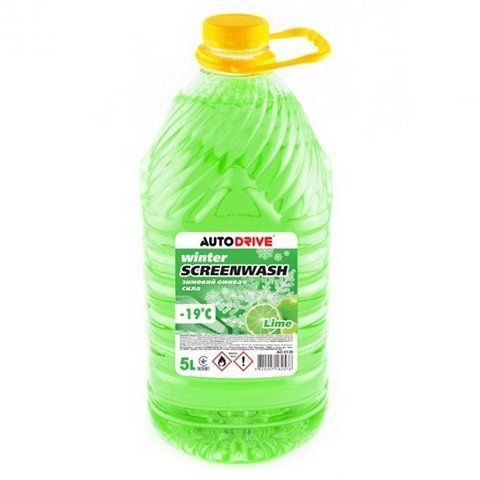 Auto Drive Lime зимний -19&deg;С лайм 5 л, (AD0139) омыватель стекла фото