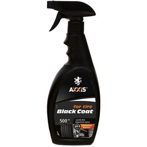 Чернитель шин Axxis Black Coat for Tire AX736 500 мл фото