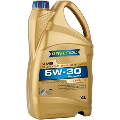 Ravenol VMS 5W-30 4 л, (111114404) моторное масло фото