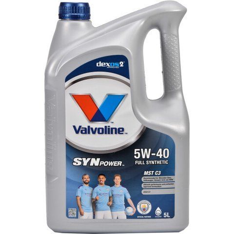 Valvoline SynPower MST C3 5W-40 5 л, (872386) моторное масло фото