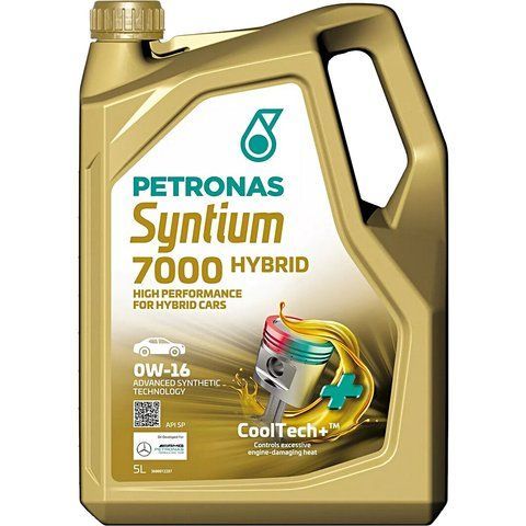 Petronas Syntium 7000 Hybrid 0W-16, 5 л (70735M12EU) моторное масло фото
