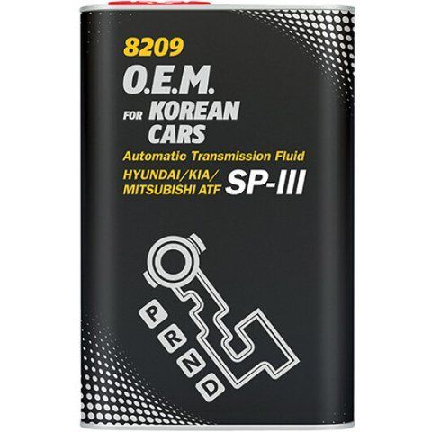 Mannol OEM for Korean Cars (Metal), 1 л (MN8209-1ME) синтетична трансмісійна олива фото