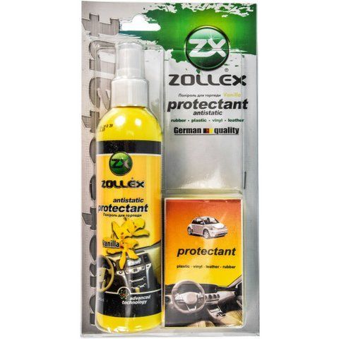 Полироль для салона Zollex Protectant ваниль 240 мл MLVA25 фото