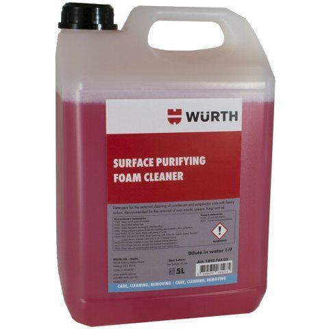 W?rth Disinfecting Surface Cleaner рідкий очищувач кондиціонера фото