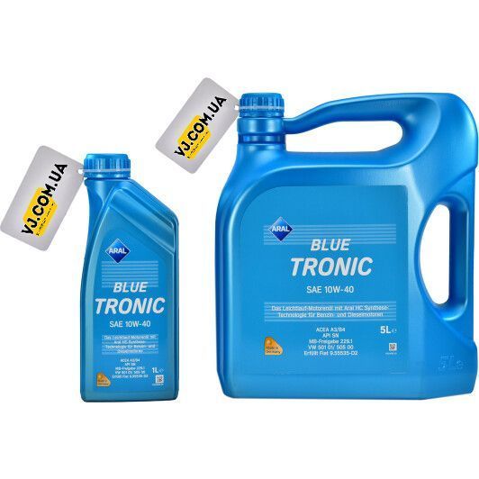 Aral BlueTronic 10W-40, 1 л (20488) моторное масло фото