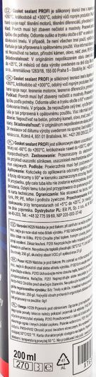 XT Gasket Sealant PROFI Red червоний формувач прокладок, 200 мл (GSR200) фото