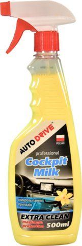 Поліроль для салону Auto Drive Professional Cockpit Milk ваніль 500 мл ad0052 фото