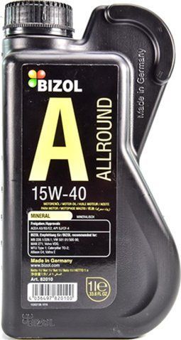 Bizol Allround 15W-40 1 л, (82010) моторное масло фото