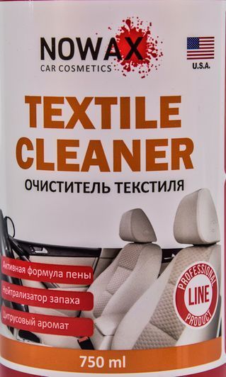 Очисник салону Nowax Textile Cleaner 750 мл NX75002 фото