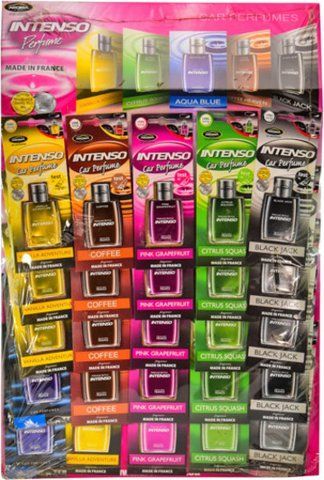 Набір ароматизаторів Aroma Car Intenso Parfume Асорти фото