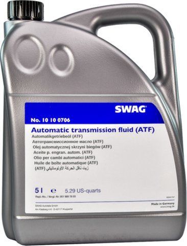 SWAG ATF 10 10 0706, 5 л (10100706) трансмиссионное масло фото