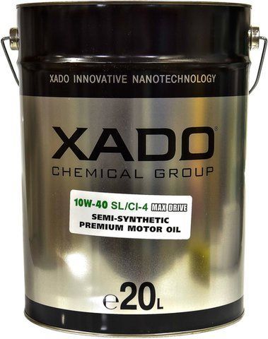 XADO Atomic SL/CI-4 10W-40 20 л, (xa28509) моторное масло фото