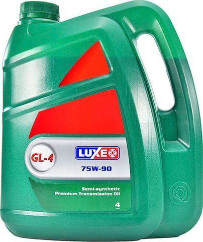 Luxe GL-4 75W-90, 4 л (536) полусинтетическое трансмиссионное масло фото