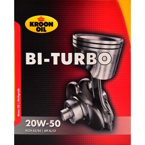 Kroon Oil Bi-Turbo 20W-50 1 л, (00221) моторное масло фото