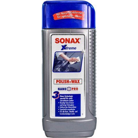 Sonax Xtreme NanoPro Polish + Wax 3, 250 мл (202100) полироль для кузова фото