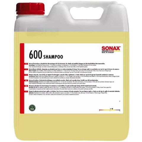 Sonax 600 Shampoo, 10 л (600600) концентрат автошампуня фото
