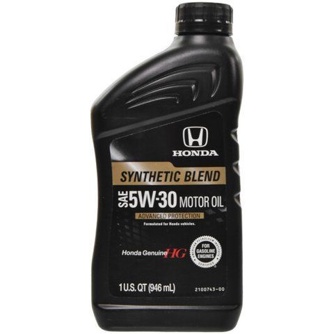 Honda Genuine Synthetic Blend 5W-30 0,95 л, (087989134) моторное масло фото