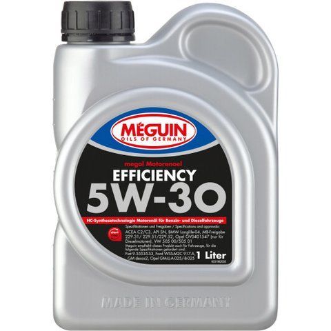 Meguin Efficiency 5W-30, 1 л (3196) моторна олива фото