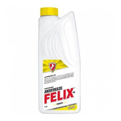 Готовий антифриз Felix Energy G12+ жовтий -45 &deg;C фото