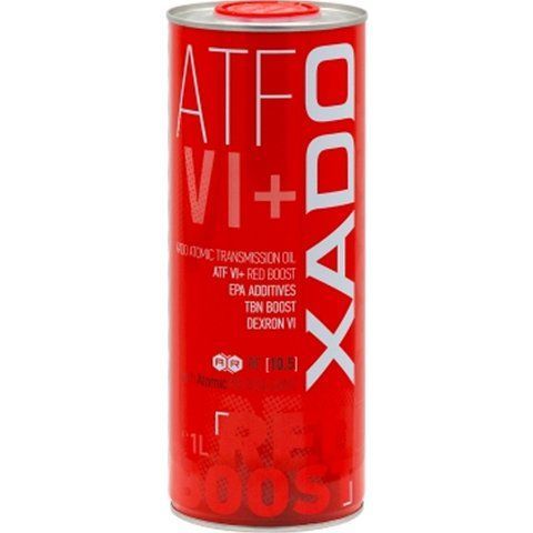 XADO Atomic Oil ATF VI+ Red Boost, 1 л (XA26136) синтетична трансмісійна олива фото