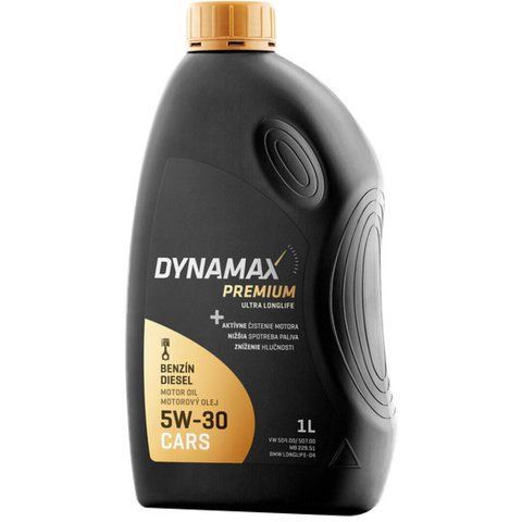 Dynamax Premium Ultra Longlife 5W-30, 1 л (501596) моторное масло фото