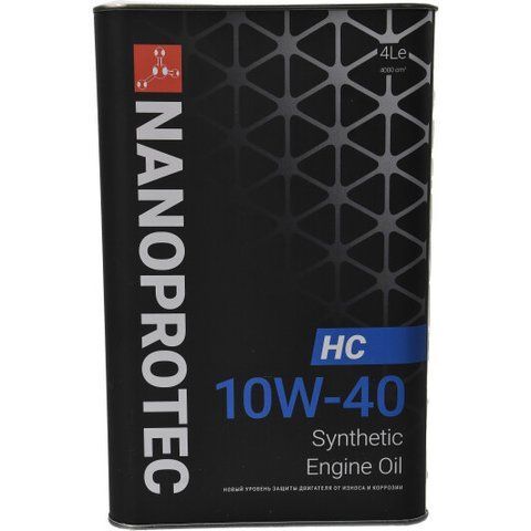Nanoprotec HC-Synthetic 10W-40 4 л, (NP2219504) моторное масло фото