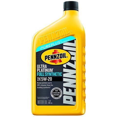 Pennzoil Platinum Ultra 5W-20, 0,946 л (550040863) моторное масло фото