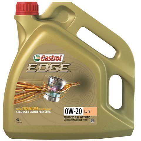Castrol EDGE Titanium FST LL IV 0W-20, 4 л (EDGE0W20LLIV4L) моторное масло фото
