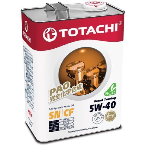 Totachi Grand Touring 5W-40 4 л, моторное масло фото