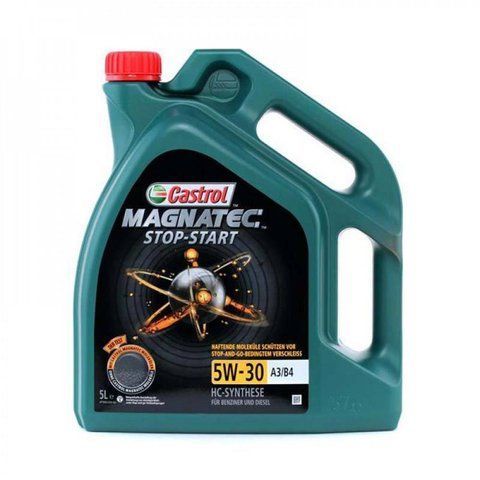 Castrol Magnatec Stop-Start A3/B4 5W-30 5 л, (CASMAGN5W30A3B45L) моторна олива фото