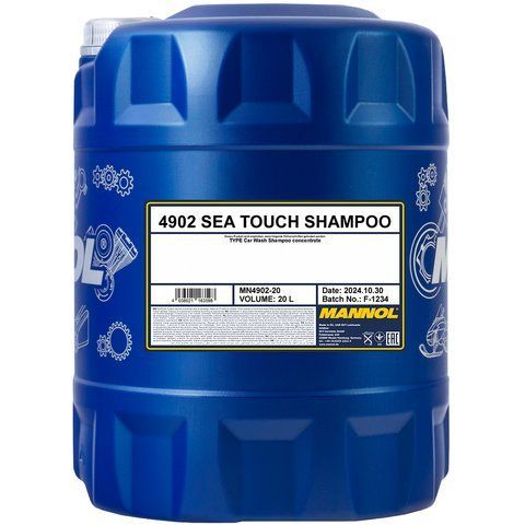 Mannol Sea Touch Shampoo, 20 л (4902) концентрат автошампуня фото