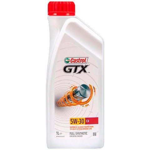 Castrol GTX C4 5W-30 1 л, (rbgtx5c412x1l) моторное масло фото