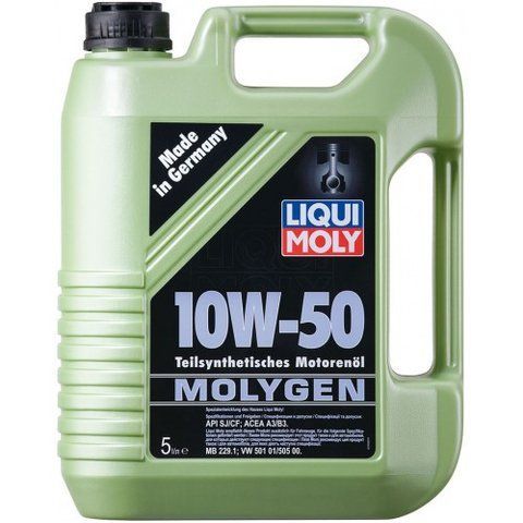 Liqui Moly Molygen 10W-50, 5 л (1909) моторное масло фото