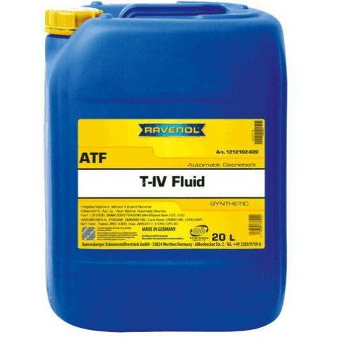 Ravenol ATF T-IV Fluid, 20 л (1212102020) трансмісійна олива фото