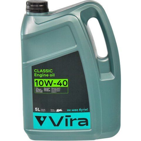 VIRA Classic 10W-40 5 л, (VI0314) моторна олива фото
